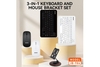 Jeqang JB-986 BT 3-in-1 Combo - Wireless Keyboard, Mouse & Phone Holder Stand - image 2