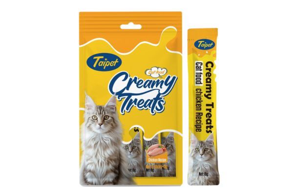 Taipet Creamy Cat Treats Chicken Recipe (5x15g)