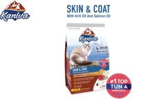 Kaniva Cat Food Skin & Coat Tuna, Ocean Fish & Rice for All Ages (1.3kg)