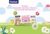 Kanimal Anti-Bacterial All-in-One Cat Wipes Cherry Blossom Scented (100 Sheets) - image 3