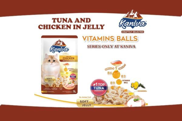 Kaniva Pouch Tuna & Chicken in Soft Jelly for All Ages 70g