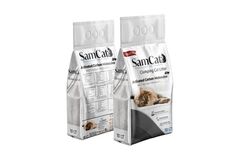 SamCat Clumping  Bentonite Cat Litter - Active Carbon Molecules 5L