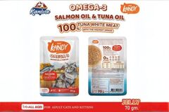 Kandy Cat Pouch Omega 3 – Salmon and Tuna White Meat in Jelly 70g