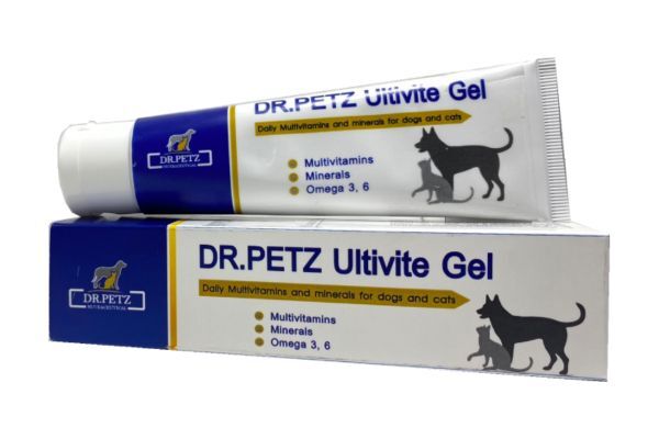 Dr. Petz Ultivite Gel Multivitamins and Minerals Supplement For Dogs & Cats 60g