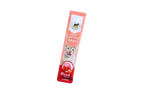 Dr. Petz Medicated Creamy Treats Tuna Plus Chicken Liver & Iron - Blood Support 12g