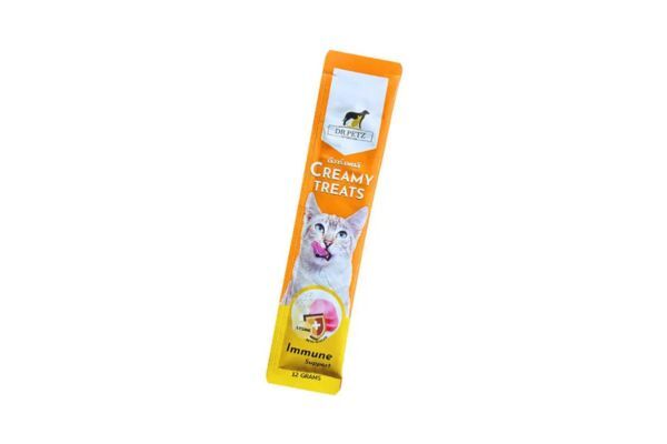 Dr. Petz Medicated Creamy Treats Tuna Plus L-Lysine & Beta-Glucan - Immune Support 12g