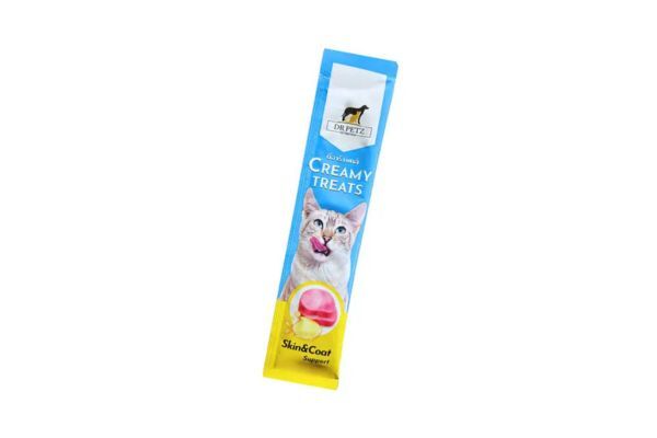 Dr. Petz Medicated Creamy Treats Tuna Plus Salmon Oil & Biotin - Skin & Coat Support 12g